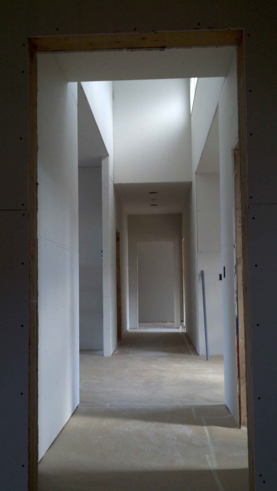 Drywalling in Shevlin Commons Timberline Construction of Bend Ira